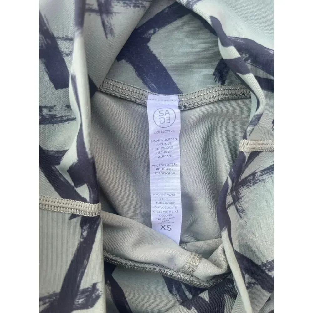 Sage Collective Athletic Bike‎ Shorts with Pockets Women's Size XS